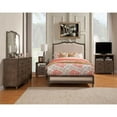 thumbnail image 2 of Bowery Hill Queen Wood Panel Bed in Antique Gray, 2 of 6