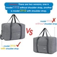 For Spirit Airlines Foldable Travel Duffel Bag with Shoulder Strap Tote