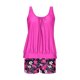 thumbnail image 5 of Traje de baño tankini para mujer Conjunto de estampado de moda para mujer Traje de baño deportivo de dos piezas para mujer Conjunto de traje de baño con pantalones cortos Traje de baño de dos piezas p, 5 of 6