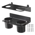 thumbnail image 3 of Embudo de 2 paquetes con organizador de vasos extraíble, cobertizo de jardín portátil, escurridor de líquidos, estante de almacenamiento resistente pa, 3 of 8