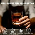 thumbnail image 4 of Silicone Ice Cube Tray for Freezer with Lid 3 Pack (2024 New Version), 8-Cube Stackable Large Ice Cube Molds, 2" Square Whiskey Ice Cubes Mold for Bourbon, Cocktails, Soup Frozen Treats, 4 of 5