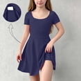 thumbnail image 3 of Iyufng Girls Dresses Summer Casual Dress with undershorts, 3 of 9