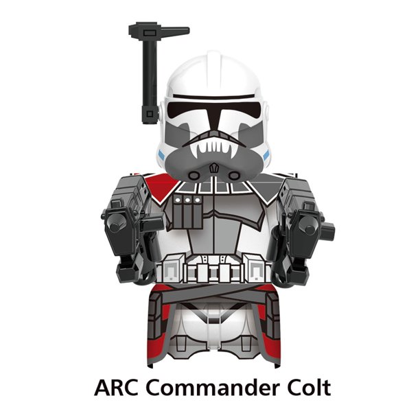 DISNEY ARC Clone Troopers bloques de construcción LUKE Skywalker mandalorianos Boba Fett Palpatine Yoda R2D2 ladrillos figuras de acción Juguetes Tan Jianjun unisex