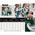 thumbnail image 5 of Weardear Womens Plus Size Shacket Jacket Flannel Plaid Long Sleeve Button Down Shirts Casual Fall Blouses Tops, 5 of 7