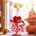 thumbnail image 4 of Wosthever Estatua de jardín con hojas de arce y calabaza de ganso otoñal, estatua de ropa, juego de poliéster para césped, decoración para Kits de decoración para fiestas, 4 of 6