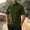 Army Green, variant on Men's Lightweight Quarter Zip Short Sleeve Pullover Performance Shirts Windbreaker for Golf, Hiking, and Running Wind Breaker Jackets with Chest Pocket Sizes S-2XL Black