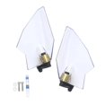 thumbnail image 3 of LOVIVER Adjustable Upper Air Deflectors Professional for Gold Wing GL1800 Clear, 3 of 8