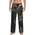 thumbnail image 1 of Balery Medieval Knight And Dragon Pantalones de pijama para hombre, pijama ultraligero, pantalón de descanso-3X-Large, 1 of 6