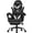 Classic/White, variant on Czlolo Gaming Chair, Lumbar Massager Game Chairs, High Back Reclining, with Headrest Gamer Office Chair.(White)