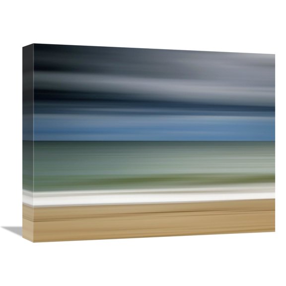 Global Gallery's 'Ocean Storm' By Katherine Gendreau Stretched Canvas Wall Art