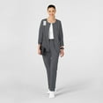 thumbnail image 3 of Wink W123 Women's Crew Neck Warm Up Jacket, Pewter, XS Womens, 3 of 5