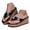 Black, variant on Mepaouo Flip Flops for Women Cork Platform Wedge Thong Walking Sandals Summer Beach Slip on Slides