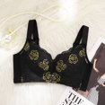 thumbnail image 3 of Sujetadores de encaje para mujer, bralette fino y transpirable, lencería sexy push up, ropa interior femenina sin costuras y sin aros de acero, sujetador cómodo, 3 of 5