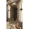 thumbnail image 2 of Riva Flower Elegant Bathroom and Bedroom Asymmetrical Mirror, 2 of 11