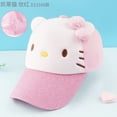 thumbnail image 1 of Gorra de béisbol Kawaii Sanrio Anime para niños, gorro de béisbol de malla con dibujos animados de Hello Kitty, sombrero para el sol, regalos originales para niños Fivean unisex, 1 of 2