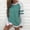 Green, variant on Fesfesfes Women Sweatshirt Solid Color Round Neck Long Sleeve Casual Blouse Sweatshirt Tops