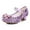 d-190Purple67, variant on MEZZALL Child Kids Baby Girls Bling Shoes Sandals Closed Toe Butterfly Daily Holiday Casual Princess Solid Color Beach Sweet Retro Breathable Toddler Footwear