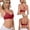 A-Wine263, variant on Yuanlong Womens Seamless T-shirt Bra Mid Coverage Shaping Bralette Wireless Padded Back Closure Convertible Strap Comfort Bra