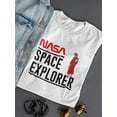 thumbnail image 3 of NASA Nasa Space Explorer Art Shaped T-Shirt Women -NASA Designs, Female XX-Large, 3 of 4
