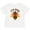 AA-White, variant on Little Turkey Thanksgiving Boys or Girls Baby T-Shirt