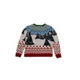 thumbnail image 2 of Rudolph Santa & Misfit Family Christmas Sweater for Girls, Sizes XS-XL, 2 of 6