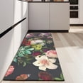 thumbnail image 4 of Pioneer Flower Floral Print Pattern Kitchen Rug Mat,Kitchen Runner Rugs Non Skid Washable,Decorative Kitchen Floor Mats for Kitchen,Sink,Laundry,17"X47", 4 of 5