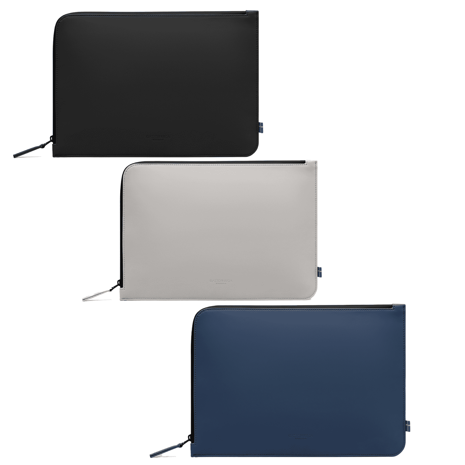 Gaston Luga Dash Laptop Sleeve 13"/14" | Durable Vegan Leather | Fits Laptops 11″- 14″ | Taupe