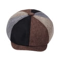 thumbnail image 1 of Boina, gorra plana de regalo británica para hombres, mujeres, adultos, viajes, compras, camping. Vistoso, 1 of 9
