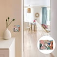 thumbnail image 7 of Yayeee Toggle Light Switch Wall Plate 2-Gang 4.56"x4.48" Decorative Outlet Cover, Art City, 7 of 7