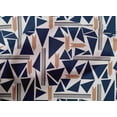 thumbnail image 4 of oneOone Organic Cotton Voile Fabric Triangle & Line Geometric Print Fabric By The Yard 42 Inch Wide, 4 of 4