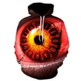 thumbnail image 1 of Sweat à Capuche Imprimé 3d pour Hommes, Manches Longues, Décontracté, Streetwear, 1 of 4