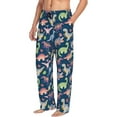 thumbnail image 2 of Daiia Dinosaur Men's Sleep Pant with Pockets and Drawstring,Pajama Pants-Large, 2 of 9