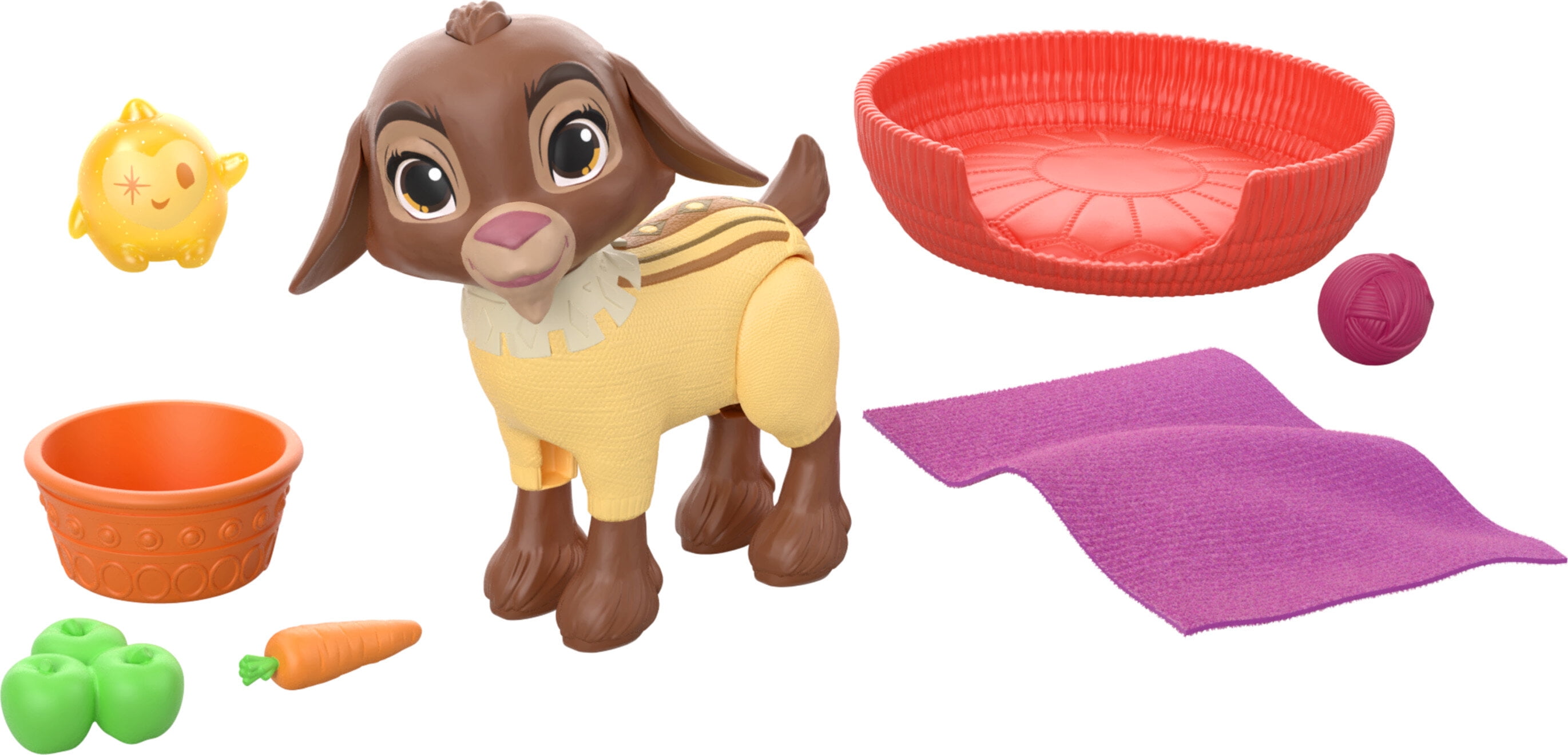 Disney Wish Valentino & Star Set with 2 Figures & 6 Accessories, Goat Figure Bends Back Legs  (图5)