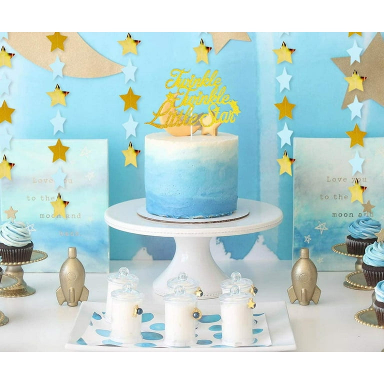 36 Birthday Cake with Stars Shape Foil Balloon