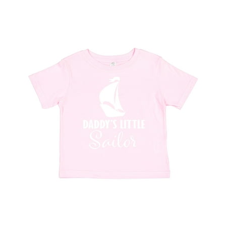 

Inktastic Daddys Little Sailor Sailboat Cute Boys Toddler T-Shirt