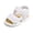 White, variant on URMAGIC 0-18M Baby Boys Girls Cotton Brethable Sandals Soft Sole Summer Shoes