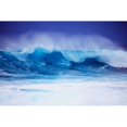 thumbnail image 2 of Hawaii, Oahu, Beautiful Wave Breaking. Poster Print (34 x 22), 2 of 4