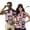 Pink 250th Anniversary, variant on Aplkyhs 250th Anniversary Eagle Matching Golf Shirts for Couple Quarter Zip Couple Golf Matching Outfits Breathable Fabric Mens Hawaiian Shirt Keep Cool in Hot Weather Machine Washable