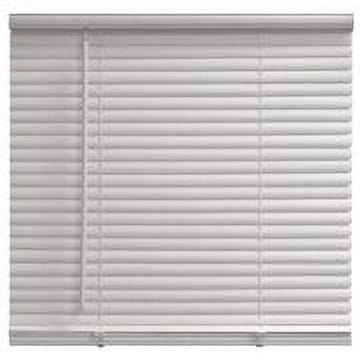 Mainstays 1'' Cordless Vinyl Blinds, White, 34" x 64''