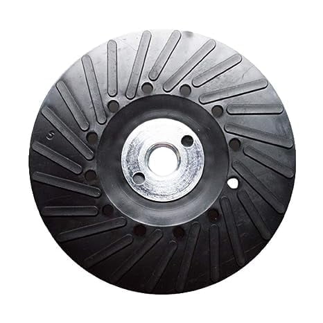 Benchmark Abrasives 5" Air-Cooled Poly Pad Resin Fiber Disc Backing Pad for Grinding Cutting Polishing Sanding Woodworking Carving Shaping (5")