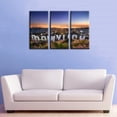 thumbnail image 3 of TISHIRON 3PCS Framed Canvas Wall Art Set,36"x24" Mountain Canvas Art Decor, 3 of 7