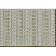 thumbnail image 3 of HomeRoots 511458 9 x 13 ft. Tan Gray & Silver Striped Hand Woven Rectangle Area Rug, 3 of 5