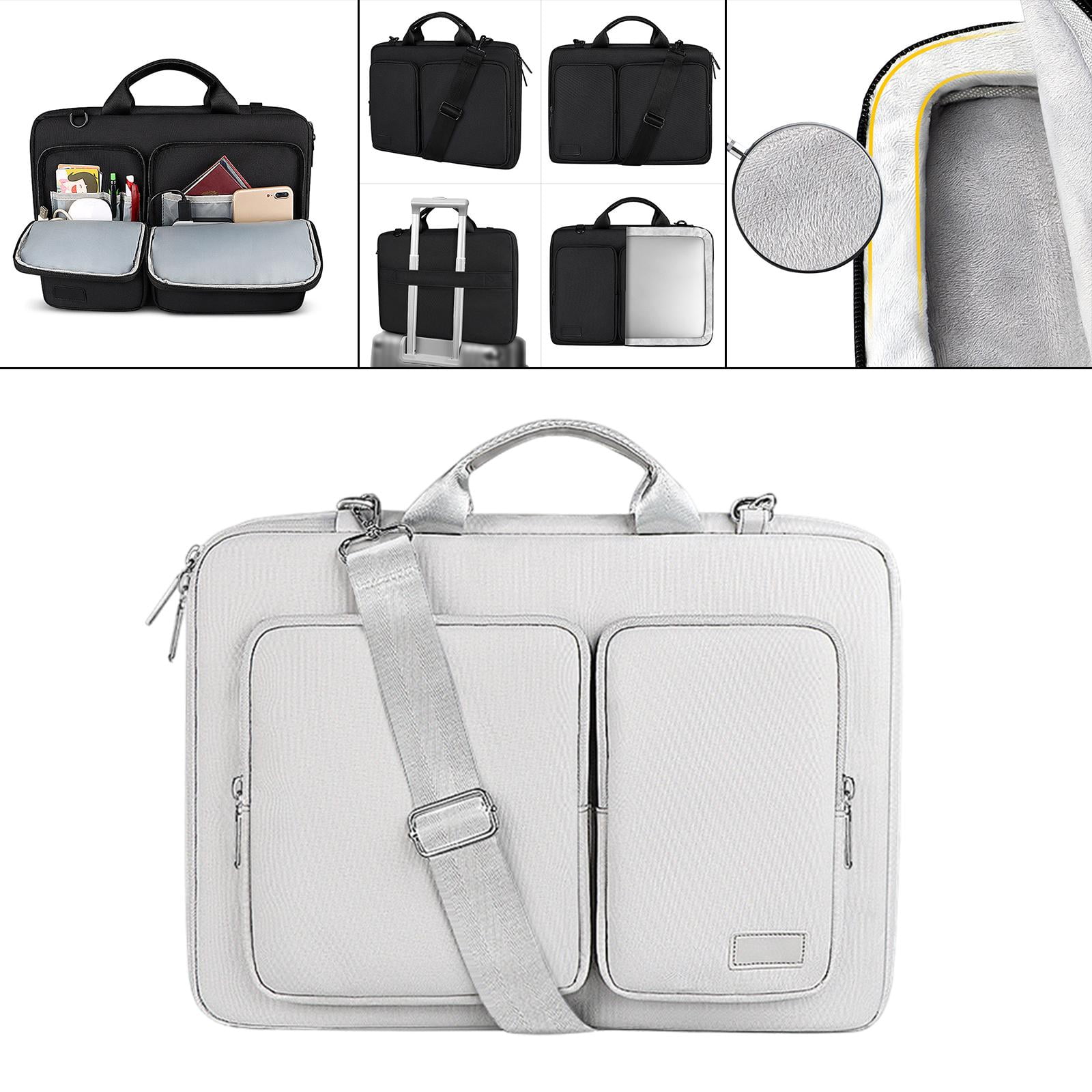 Maletin impermeable para portatil de 15 6 Maletin de hombro para portatil Rosado Sunnimix fundas para laptop Walmart en linea
