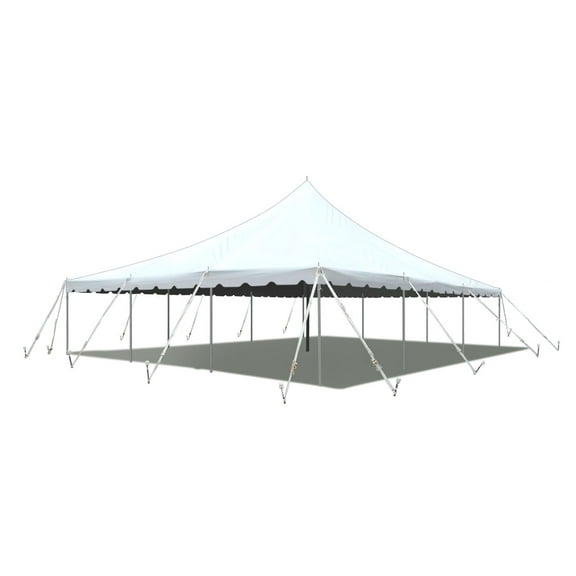 TentandTable Premium Outdoor Wedding Event Party Canopy Tent, White Waterproof, 30 ft x 30 ft