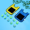 thumbnail image 2 of FELTECHELECTR Juego de pelota y chaleco adhesivo para niños, juego de pelota y chaleco adhesivo para el hogar y la escuela (azul, amarillo y 10 pelotas de esponja, color aleatorio), 2 of 4