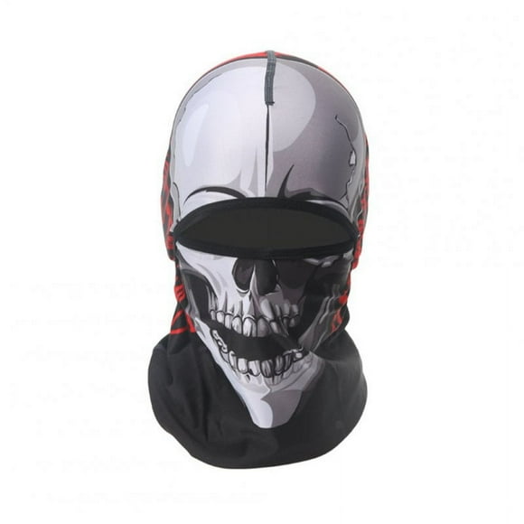 Skull Head Magic Turban Outdoor Sports Cycling Mountaineering Ski Headscarf Warm Breathable Mask 20#_One size