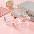 thumbnail image 2 of Giaone Modern Tape Dispenser Holder With Hand Tear Feature Metal Cores For Desk, 2 of 12