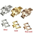 thumbnail image 1 of 16/18/20mm stainless steel polished finish buckle, compatible with Vacheron Constantin, 1 of 5
