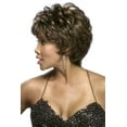 thumbnail image 4 of Joleen Wig Color TP27/4 - Vivica Fox Wigs 4" Short Full Layered Shag Synthetic Fiber Pure Stretch Average Cap Natural Looking Side Skin Part Black Womens Bundle MaxWigs Hairloss Booklet, 4 of 4