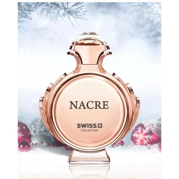 Nacre Eau de Toilette for Women – 3.38 fl oz / 100 ml by Swiss Collection